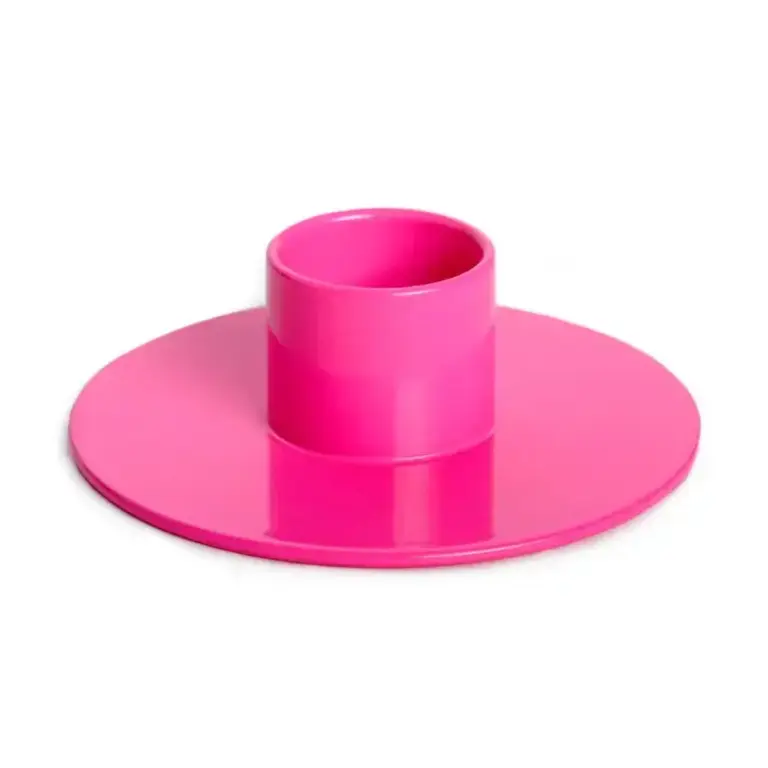 Not The Girl NTG Pop Neon Pink Metal Candle Holder 22 mm