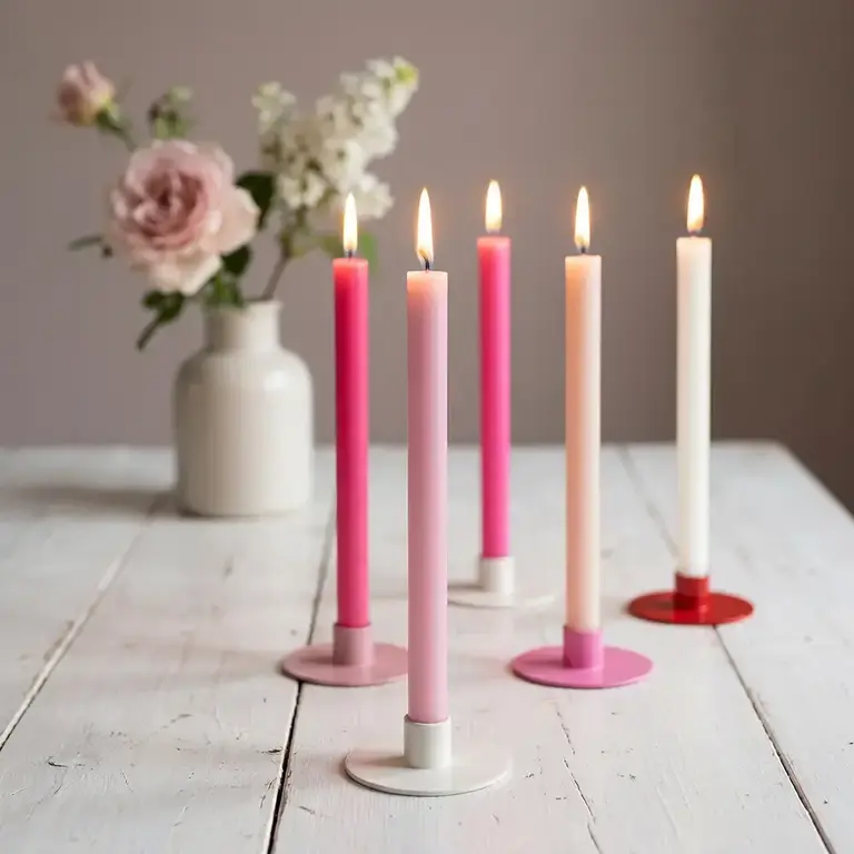 Not The Girl NTG Pop Pink Metal Candle Holder Mini 13mm