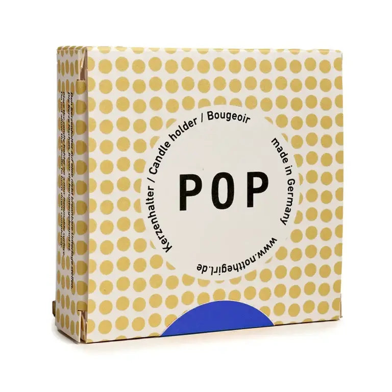 Not The Girl NTG Pop Signal Blue Metal Candle Holder 22 mm