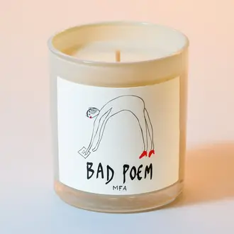 MFA MFA Bad Poem Candle 8 oz MFA MFA Bad Poem Candle 8 oz