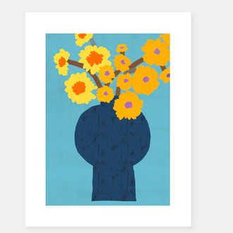 Love Rain Press Love Rain Flowers Along Lamey's Mill Version A 8x10 Print