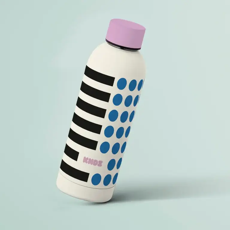 KNDZ KNDZ Double Walled Stainless Steel Bottle Joy Code 750ml