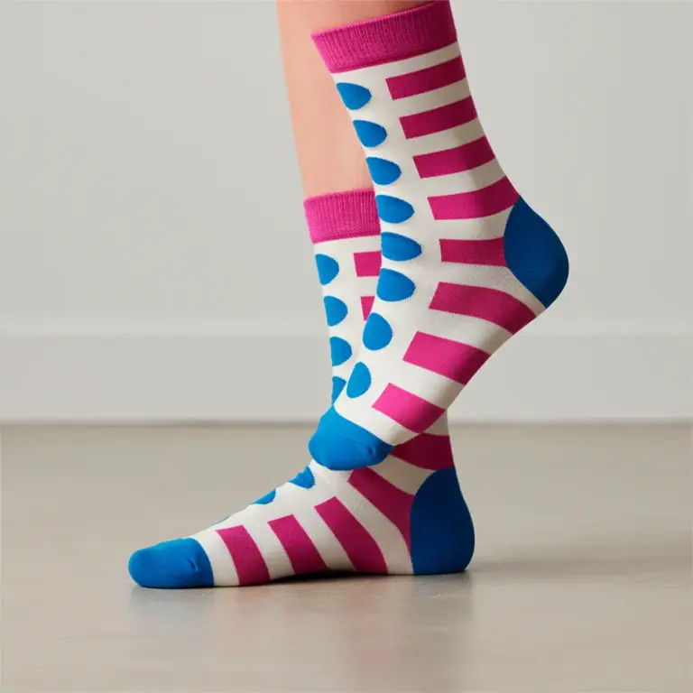 KNDZ KNDZ Graphic Cotton Socks Joy Code