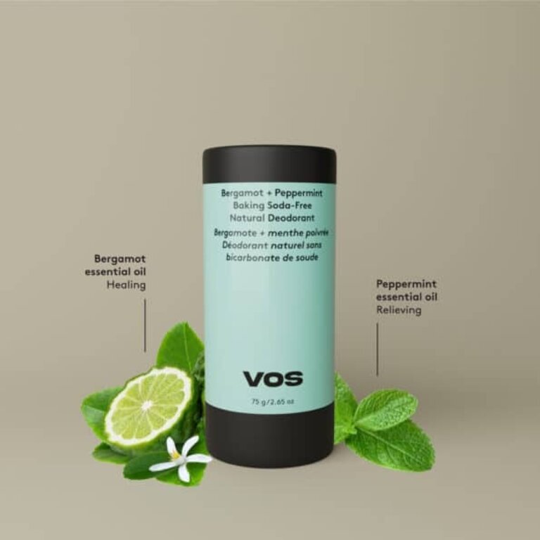 VOS VOS Natural Deodorant Bergamot + Peppermint