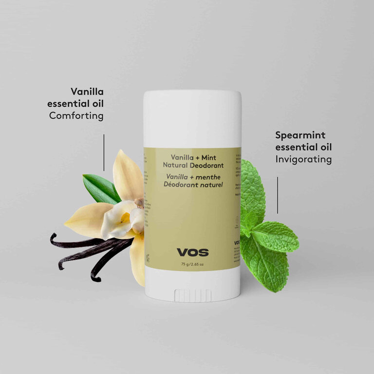 VOS VOS Natural Deodorant Vanilla + Mint