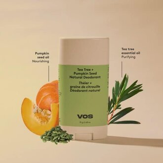 VOS VOS Natural Deodorant Tea Tree + Pumpkin Seed