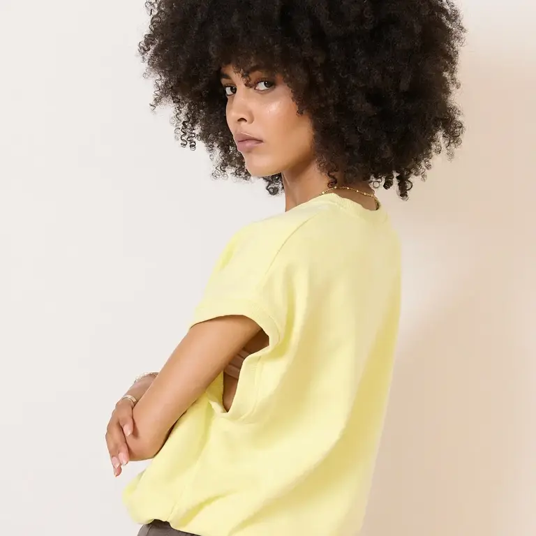 Garance Garance Sleeveless  Sweatshirt Yellow