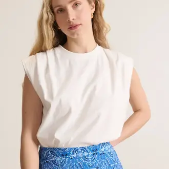 Garance Garance Vivi Sleeveless Cotton Tshirt Garance Garance Vivi Sleeveless Cotton Tshirt