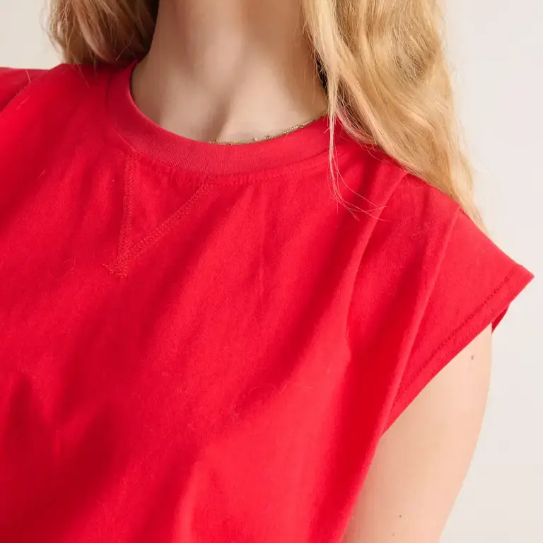 Garance Garance Vivi Sleeveless Cotton Tshirt