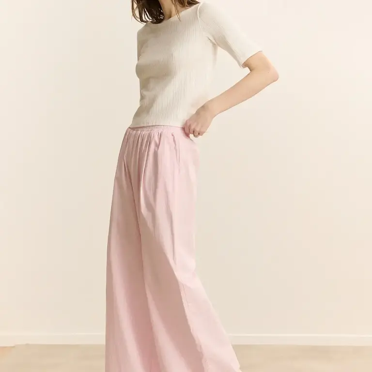 Garance Garance Wide Leg Cotton Pant
