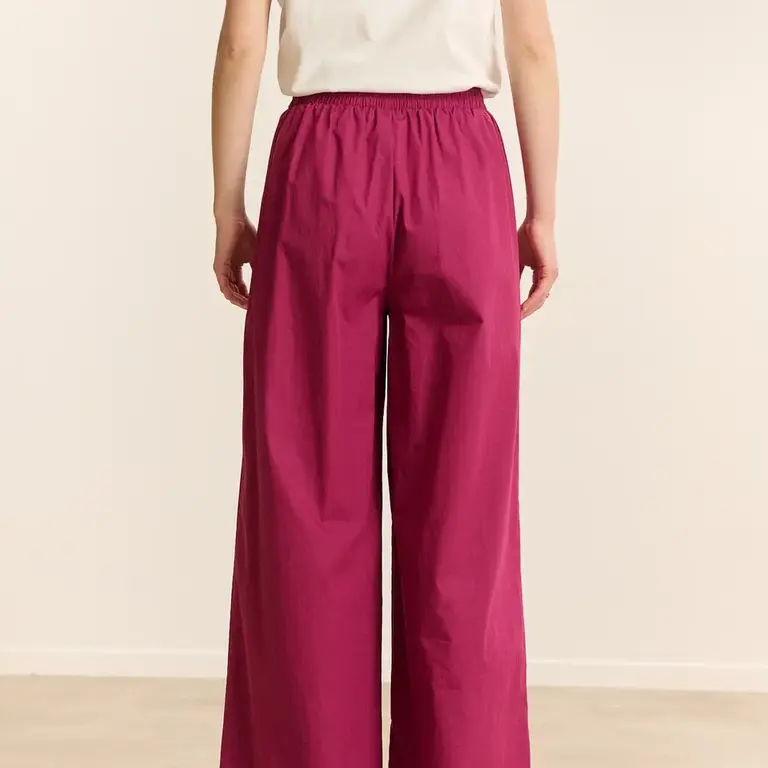 Garance Garance Wide Leg Cotton Pant