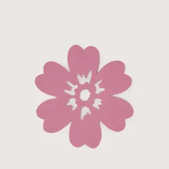 Graf Lantz Graf Lantz Merino Wool Hibiscus Trivet