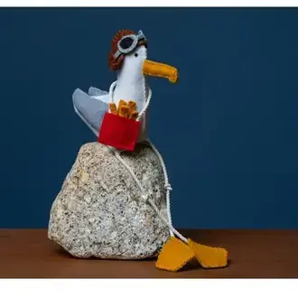 Genius Craft Genius Craft Felt Sewing Kit Seagull w Fries