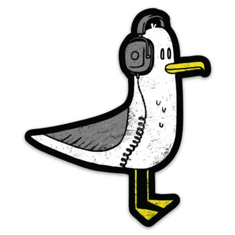 Factory 43 Factory Seagull Sticker