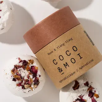 Coco et Moi Coco et Moi Rose Ylang Ylang Bath Bomb