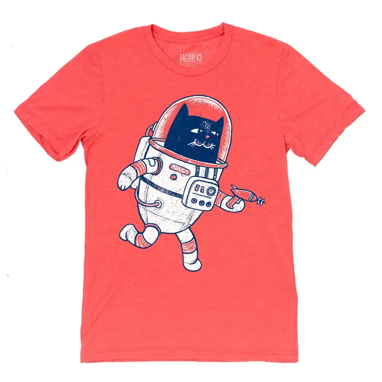 Factory 43 Factory Space Cat Tshirt