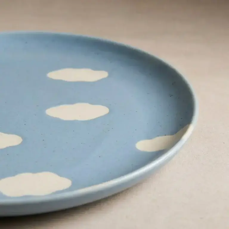 EBH EBH Cloud Stoneware Salad Plate 22cm
