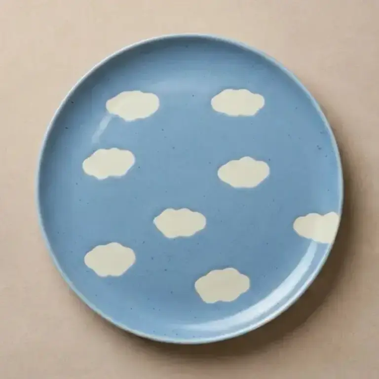 EBH EBH Cloud Stoneware Salad Plate 22cm
