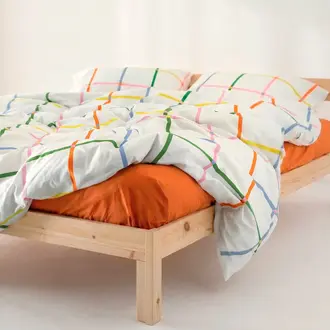 Happy Friday Happy Friday Colour Grid Cotton Duvet Cover
