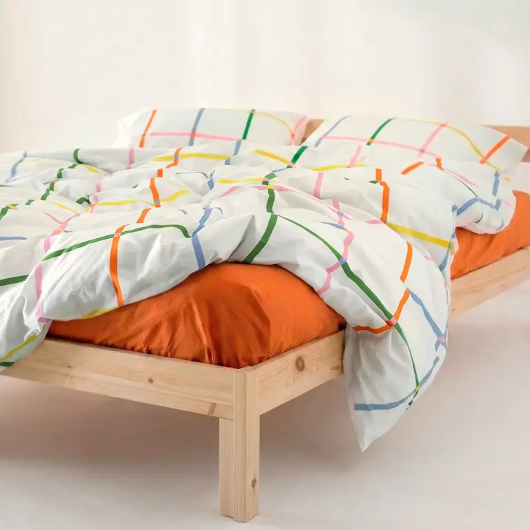 Happy Friday Happy Friday Colour Grid Cotton Duvet Cover
