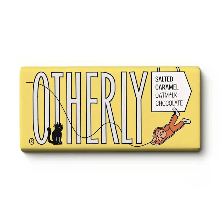 Made Uncommon Otherly Vegan Salted Caramel Oatm*Lk Chocolate Bar 25g