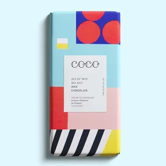 Made Uncommon Coco Isle of Skye Sea Salt Milk Chocolate Artisan Bar 80g