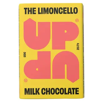 Made Uncommon Up-Up Artisan Limoncello Milk Chocolate Bar 120g