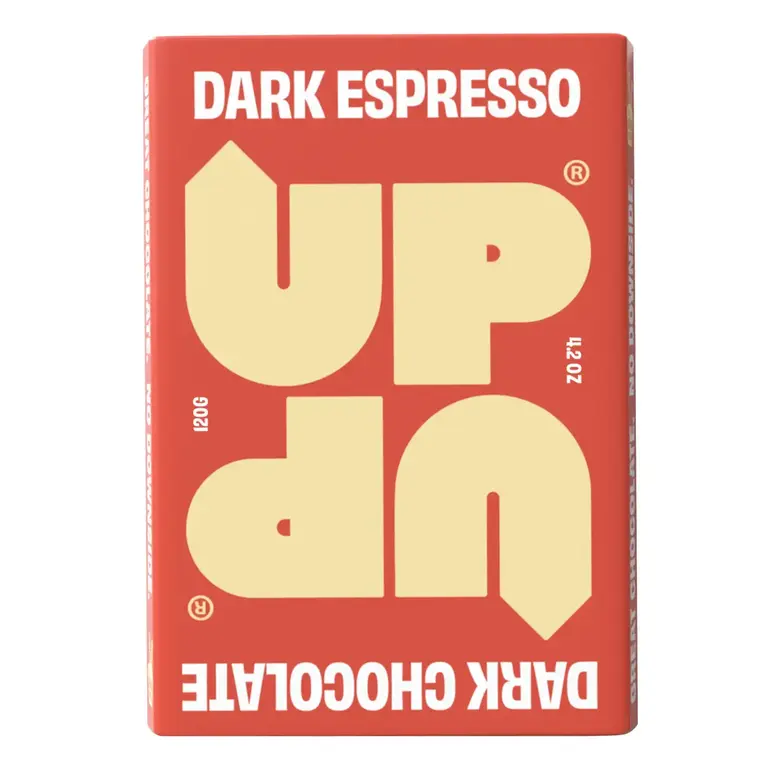 Made Uncommon Up-Up Artisan Dark Espresso Chocolate Bar 120g