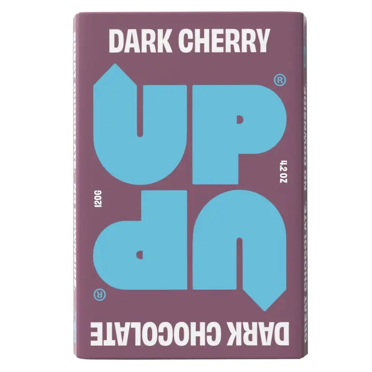 Made Uncommon Up-Up Artisan Dark Cherry Chocolate Bar 120g