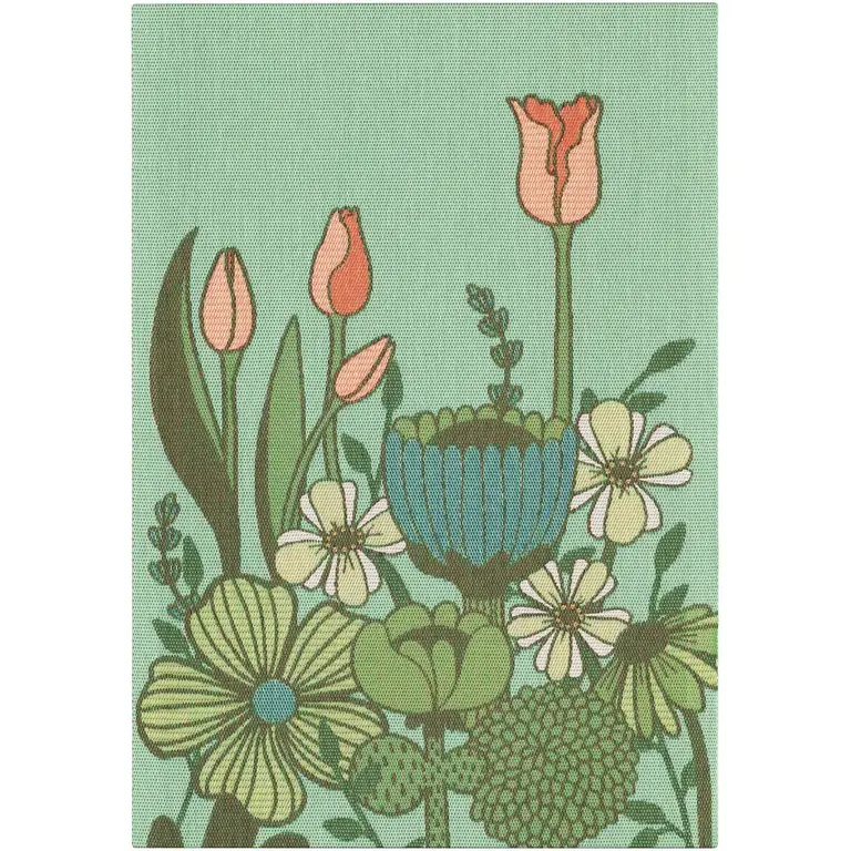Ekelund Ekelund "Soft Green" Woven Tea Towel Organic Cotton 35x50