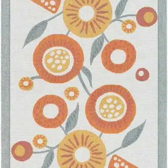 Ekelund Ekelund "Solblomma" Woven Table Runner Organic Cotton 35x100