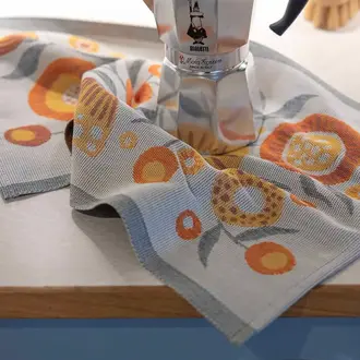 Ekelund Ekelund "Solblomma" Woven Tea Towel Organic Cotton 35x50
