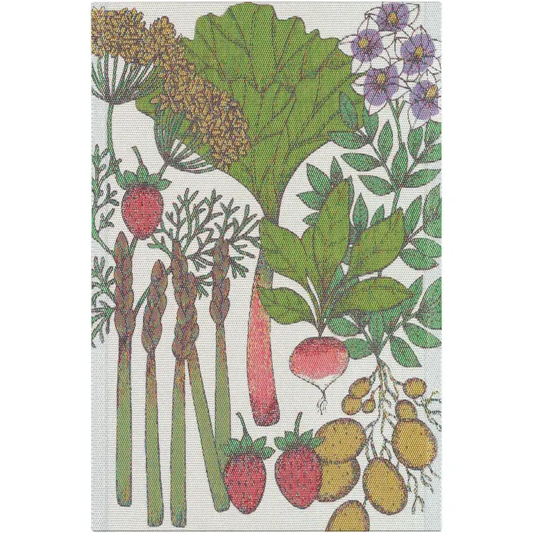 Ekelund Ekelund "Sommarprimörer" Woven Tea Towel Organic Cotton 40x60