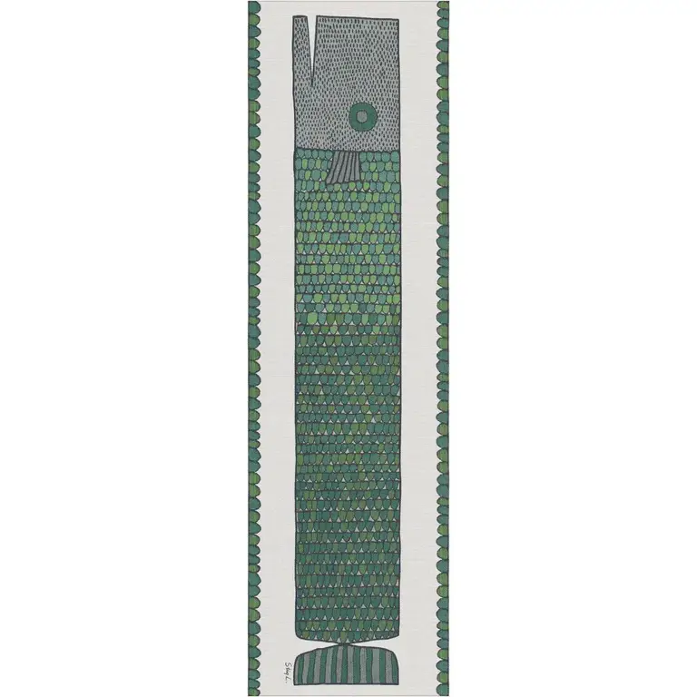 Ekelund Ekelund Stig Lindberg "Fiskben" Woven Table Runner 35x120