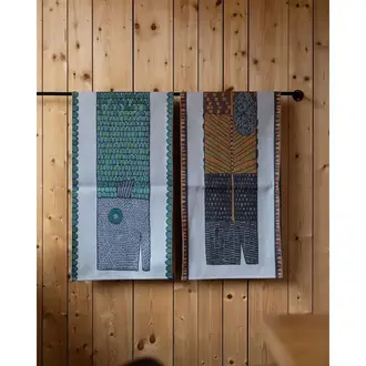 Ekelund Ekelund Stig Lindberg "Nätmönster" Woven Table Runner 35x120