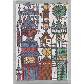 Ekelund Ekelund Stig Lindberg "Stadssaga" Woven Tea Towel  35x50