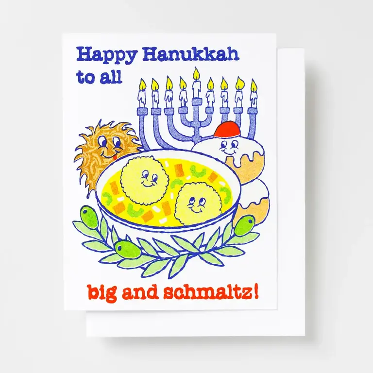 Yellow Owl Yellow Owl Big and Schmaltz Card