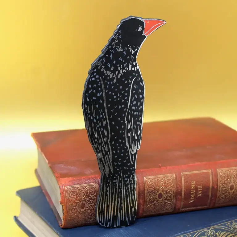 Ark Colour Design Ark Leather Bookmark Rook In A Book