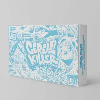 Postie Postie Cereal Killer White Chocolate Postcard Bar