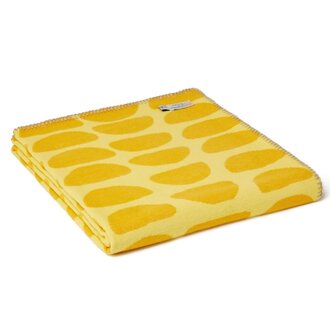 Tweedmill Tweedmill UK Halfmoon Cotton Throw Lemon 140x160