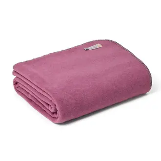 Tweedmill Tweedmill UK Premium Fleece Large Blanket Plum 145 x200