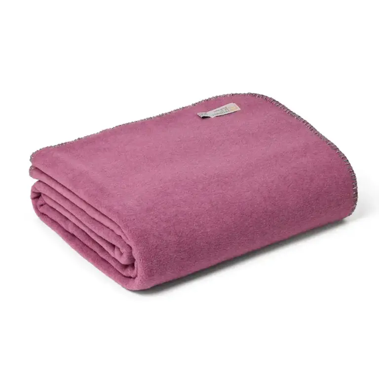 Tweedmill Tweedmill UK Premium Fleece Large Blanket Plum 145 x200