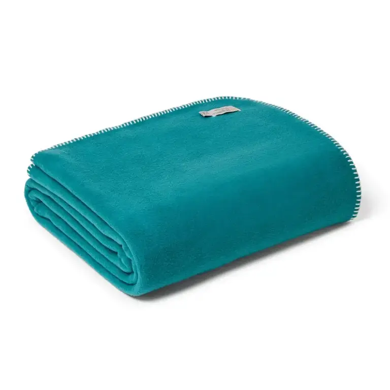 Tweedmill Tweedmill UK Premium Fleece Large Blanket Teal 145 x200