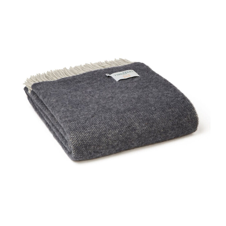 Tweedmill Tweedmill UK Virgin Wool Blanket Dartmoor Reversible Orion 140x200