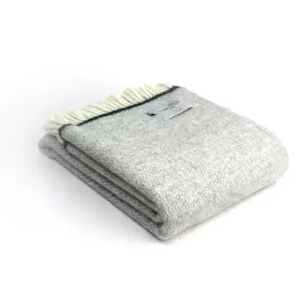 Tweedmill Tweedmill UK Virgin Wool Illusion Throw Grey 130x170