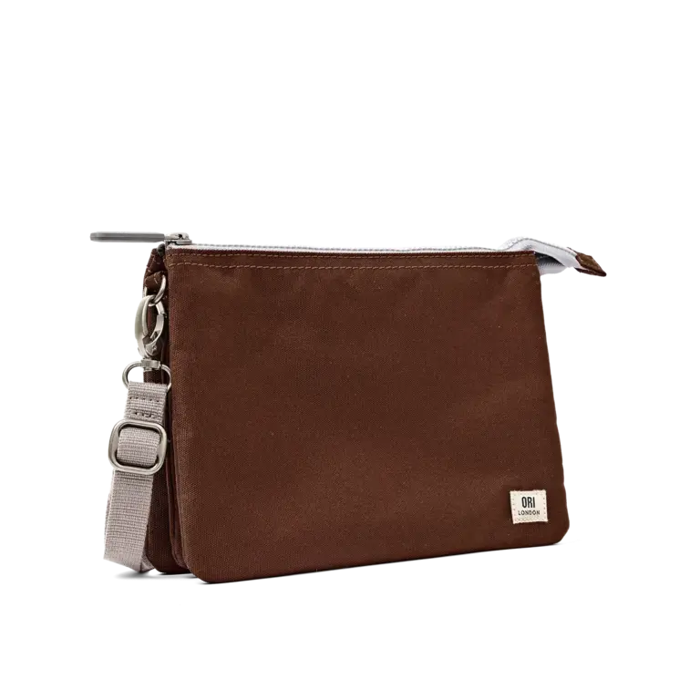 Ori London Ori London Carnaby Cross-Body Bag Chocolate