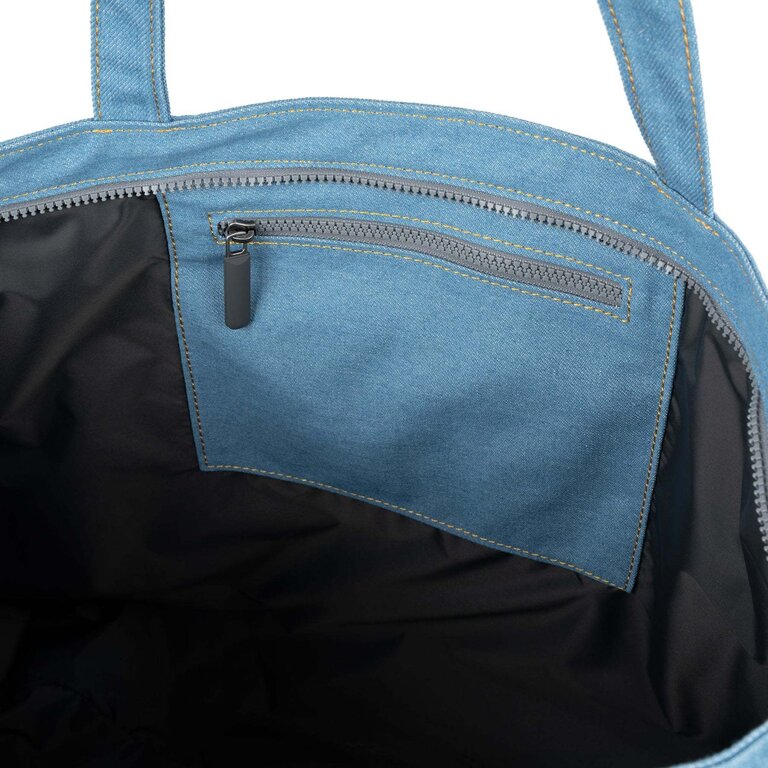 Ori London Ori London Portobello Light Wash Denim Tote