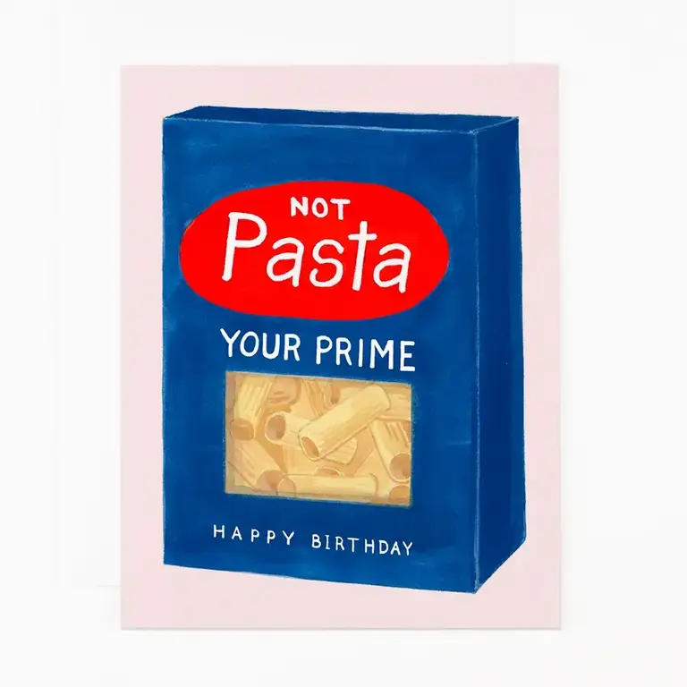 Dear Hancock Dear Hancock Not Pasta Your Prime Card