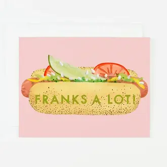 Dear Hancock Dear Hancock Franks a Lot Card