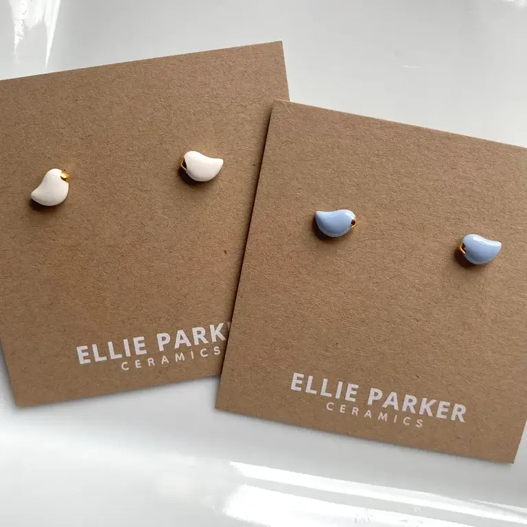 Ellie Parker Ellie Parker Ceramic Birdie Studs